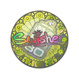 Sticker | Swisher (Holo) | Cologne 2026 image