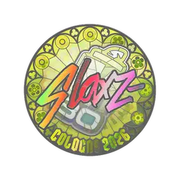 Sticker | slaxz- (Holo) | Cologne 2026 image