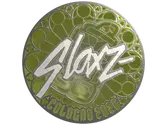 Sticker | slaxz- (Foil) | Cologne 2026 image
