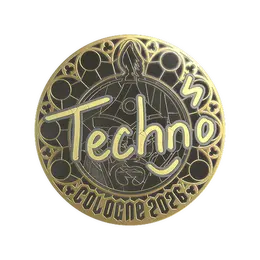 Sticker | Techno4K (Gold) | Cologne 2026 image