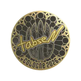 Sticker | tabseN (Gold) | Cologne 2026 image