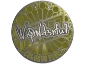 Sticker | w0nderful (Foil) | Cologne 2026 image