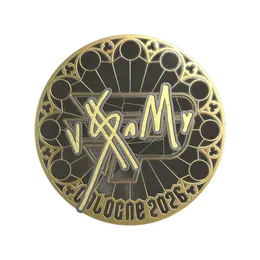 Sticker | v$m (Gold) | Cologne 2026 image