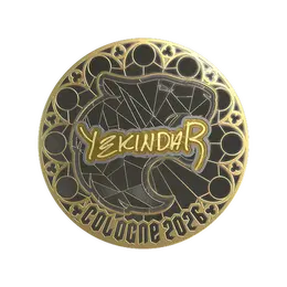 Sticker | YEKINDAR (Gold) | Cologne 2026 image