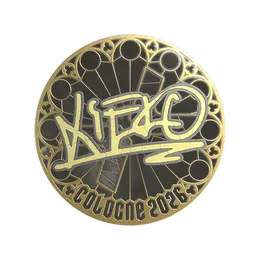Sticker | xiELO (Gold) | Cologne 2026 image