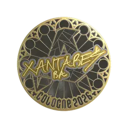Sticker | XANTARES (Gold) | Cologne 2026 image
