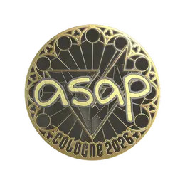 Sticker | asap (Gold) | Cologne 2026 image