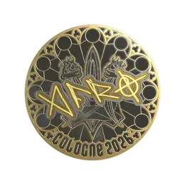 Sticker | afro (Gold) | Cologne 2026 image
