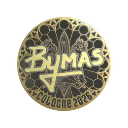 Sticker | Bymas (Gold) | Cologne 2026 image