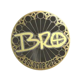 Sticker | br0 (Gold) | Cologne 2026 image