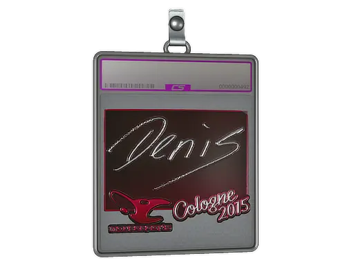 Sticker Slab | denis (Foil) | Cologne 2015