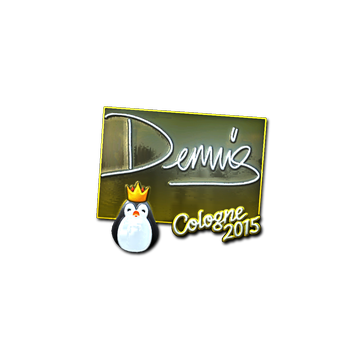 Sticker | dennis (Foil) | Cologne 2015
