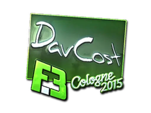 Sticker | DavCost (Foil) | Cologne 2015