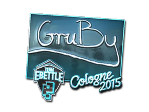 Sticker | GruBy (Foil) | Cologne 2015