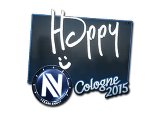 Sticker | Happy | Cologne 2015