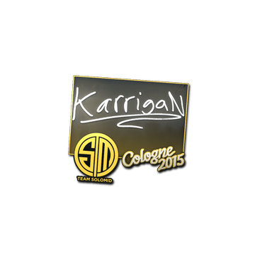 Sticker | karrigan | Cologne 2015