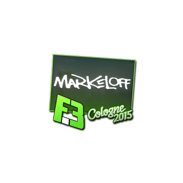 Sticker | markeloff | Cologne 2015