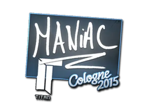 Sticker | Maniac | Cologne 2015