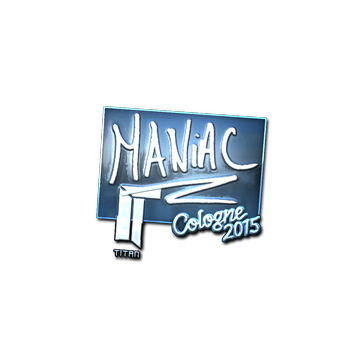 Sticker | Maniac (Foil) | Cologne 2015