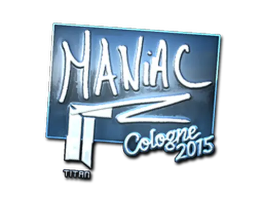 Sticker | Maniac (Foil) | Cologne 2015