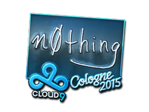 Sticker | n0thing (Foil) | Cologne 2015
