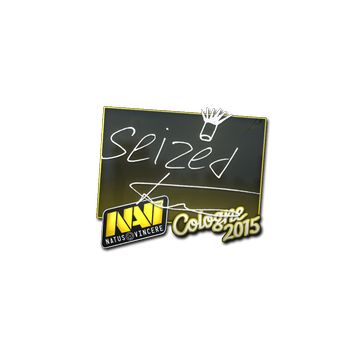 Sticker | seized | Cologne 2015