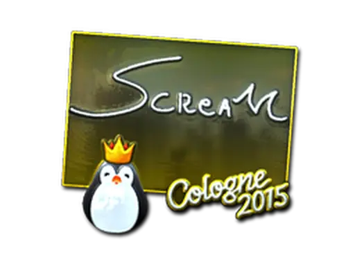 Sticker | ScreaM (Foil) | Cologne 2015