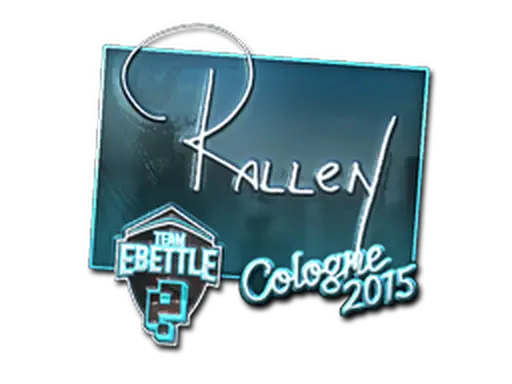 Sticker | rallen (Foil) | Cologne 2015