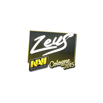 Sticker | Zeus | Cologne 2015