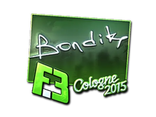Sticker | bondik (Foil) | Cologne 2015