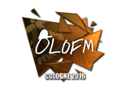 Sticker | olofmeister (Foil) | Cologne 2016