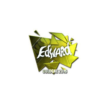 Sticker | Edward (Foil) | Cologne 2016