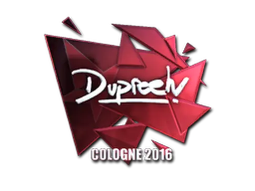 Sticker | dupreeh (Foil) | Cologne 2016