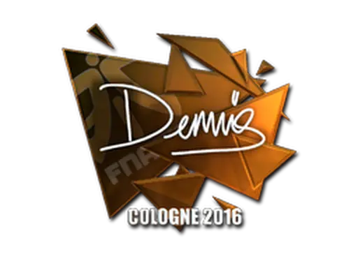 Sticker | dennis (Foil) | Cologne 2016