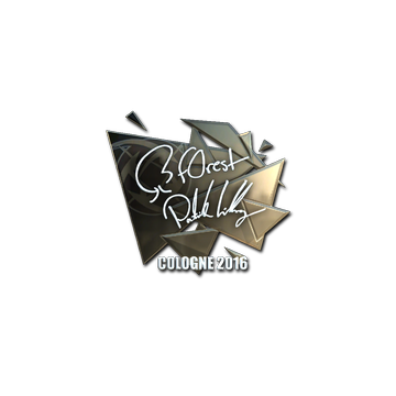 Sticker | f0rest (Foil) | Cologne 2016