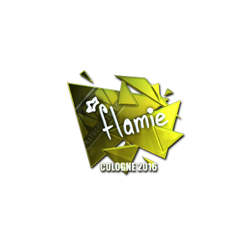Sticker | flamie (Foil) | Cologne 2016