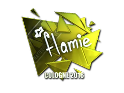 Sticker | flamie (Foil) | Cologne 2016