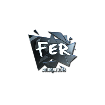 Sticker | fer (Foil) | Cologne 2016