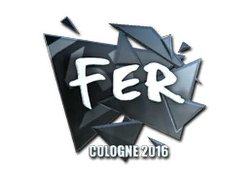 Sticker | fer (Foil) | Cologne 2016