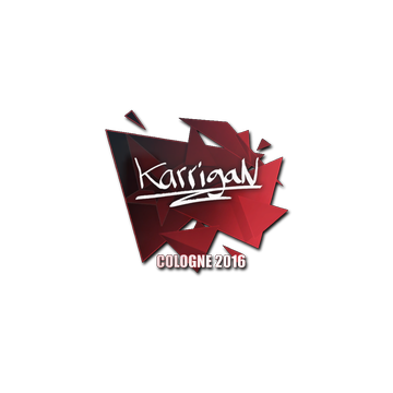 Sticker | karrigan | Cologne 2016