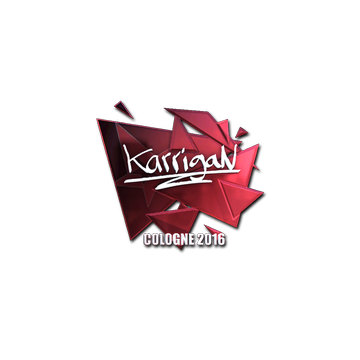 Sticker | karrigan (Foil) | Cologne 2016