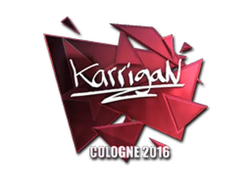Sticker | karrigan (Foil) | Cologne 2016