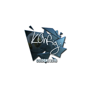Sticker | k0nfig (Foil) | Cologne 2016
