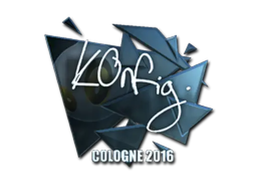 Sticker | k0nfig (Foil) | Cologne 2016
