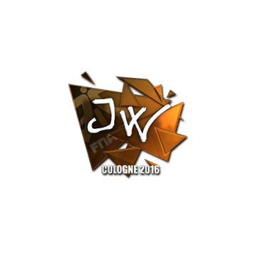 Sticker | JW (Foil) | Cologne 2016