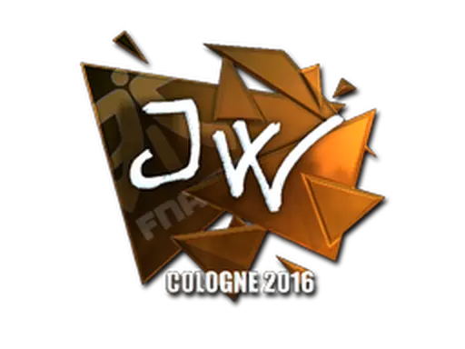 Sticker | JW (Foil) | Cologne 2016