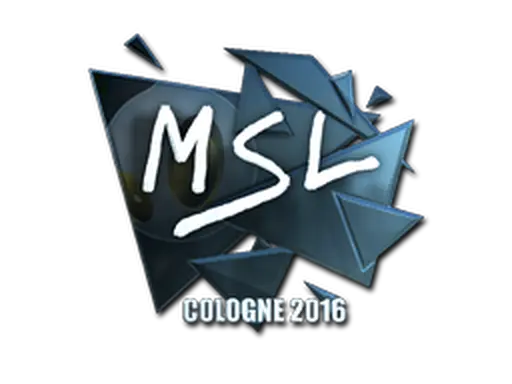 Sticker | MSL (Foil) | Cologne 2016
