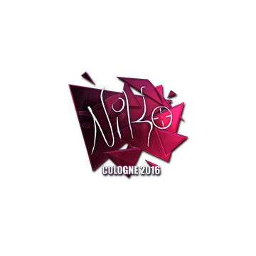Sticker | NiKo (Foil) | Cologne 2016