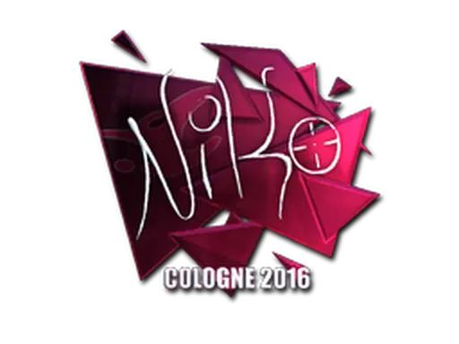 Sticker | NiKo (Foil) | Cologne 2016