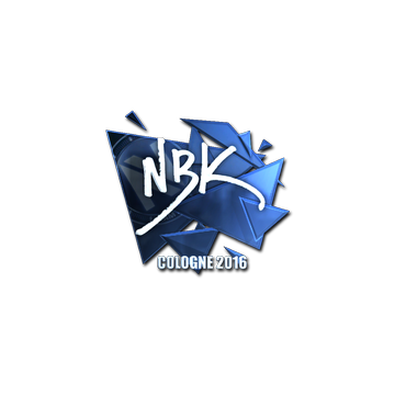 Sticker | NBK- (Foil) | Cologne 2016